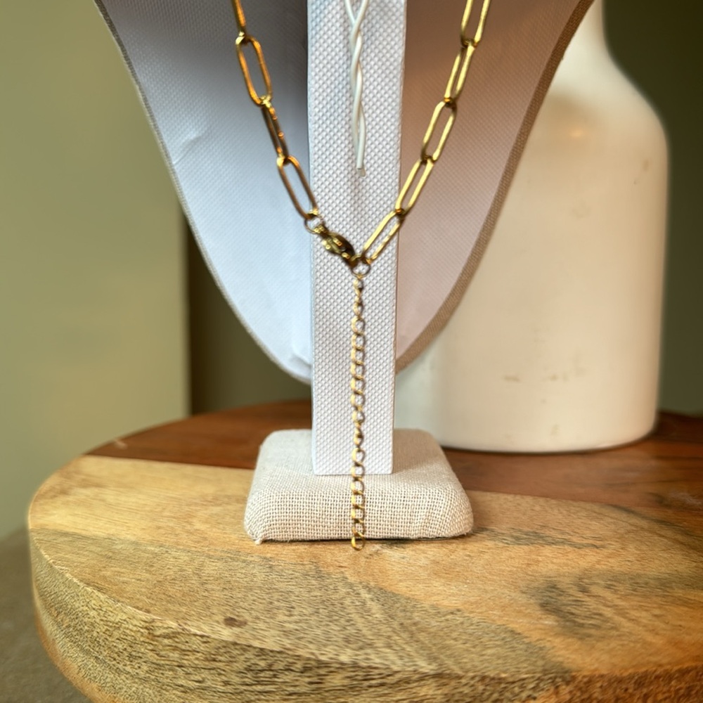 Floral Green Jade Bamboo Necklace - New - Picture 4 of 4